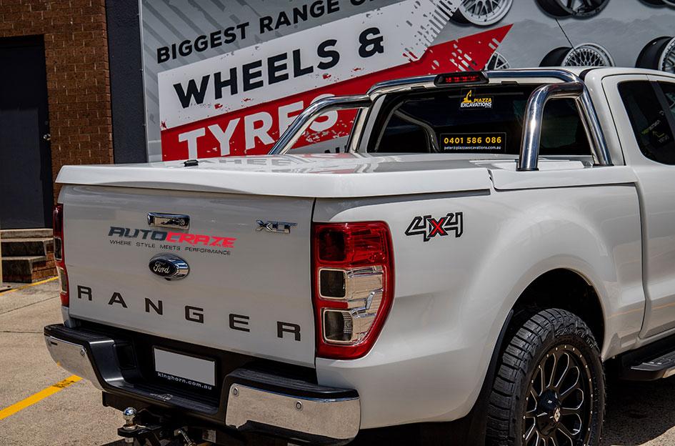 FORD RANGER NEVADA MATTE BLACK MILLED